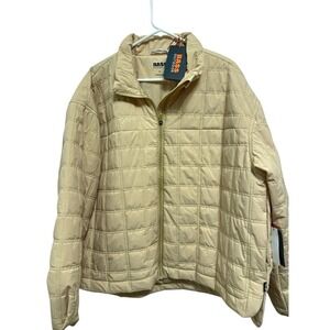 Bass lightweight tan outdoor jacket NWT